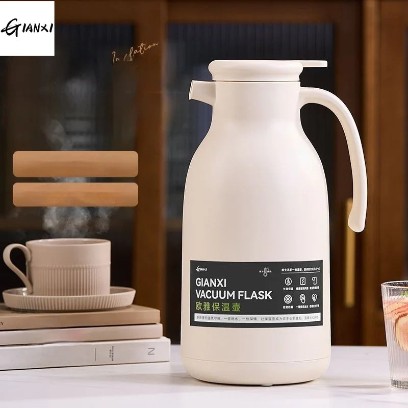 زجاجة حرارية بيضاء