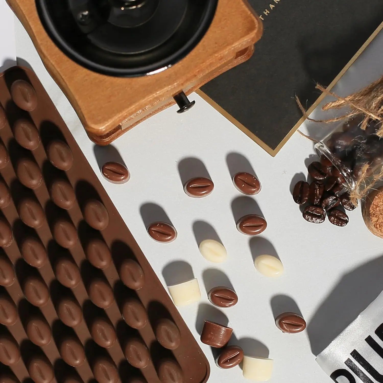small coffee bean mold