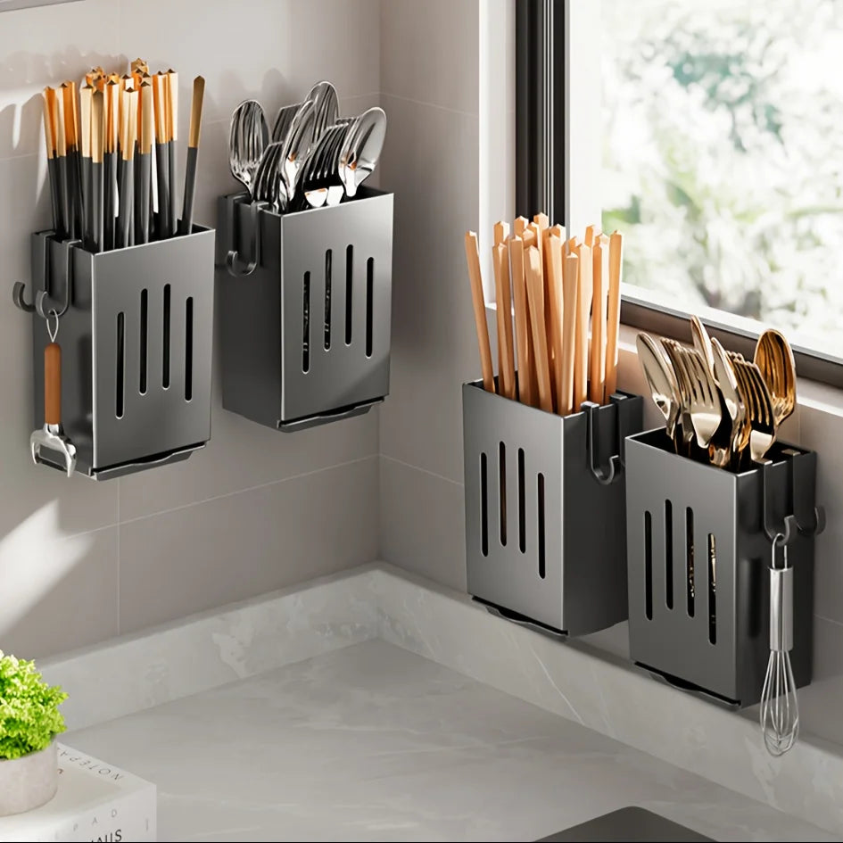 رف تجفيف متعدد الوظائف للأدوات