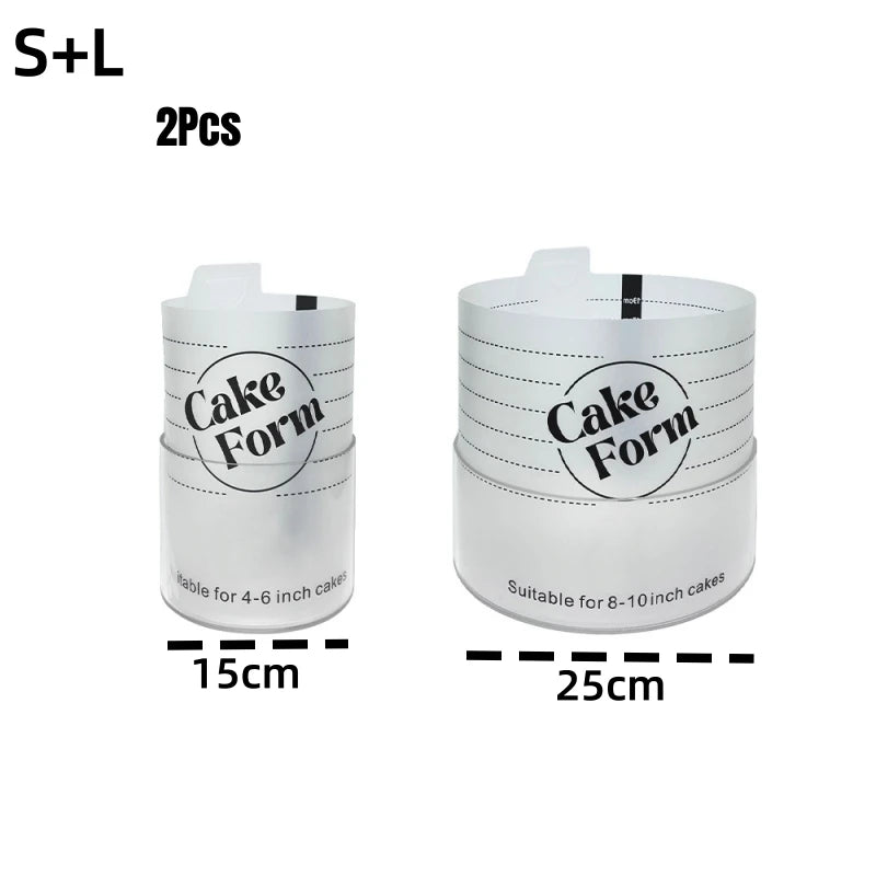 قالب كيك دائري قابل للتعديل