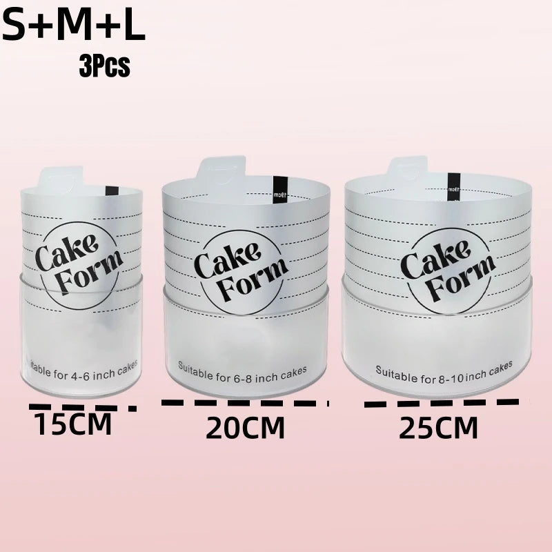 قالب كيك دائري قابل للتعديل