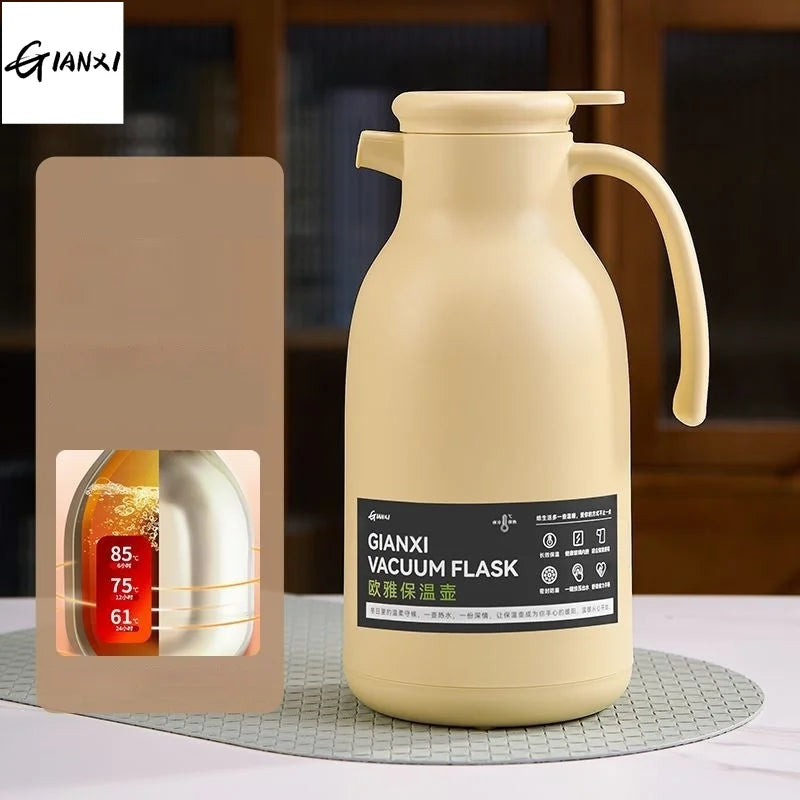 زجاجة حرارية بيضاء