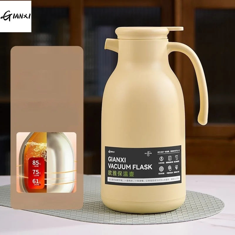 زجاجة حرارية بيضاء