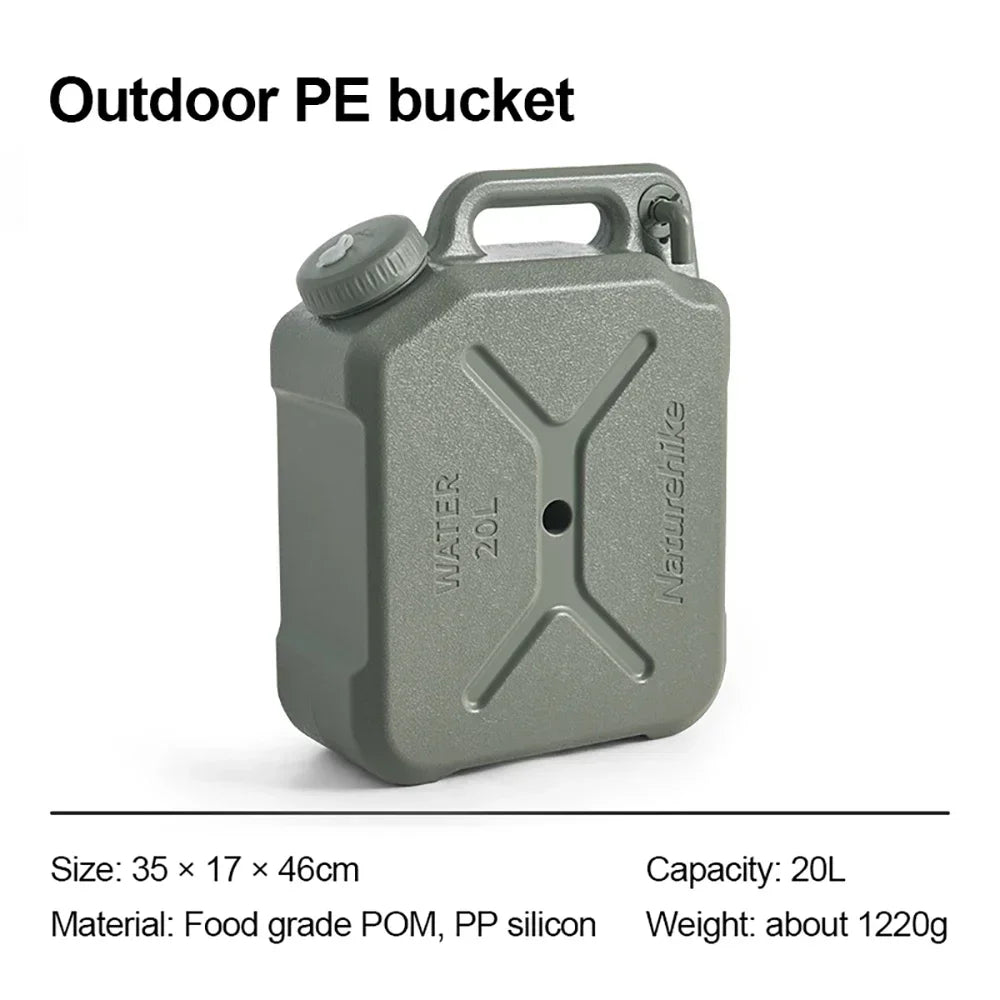 دلو مياه للتخييم