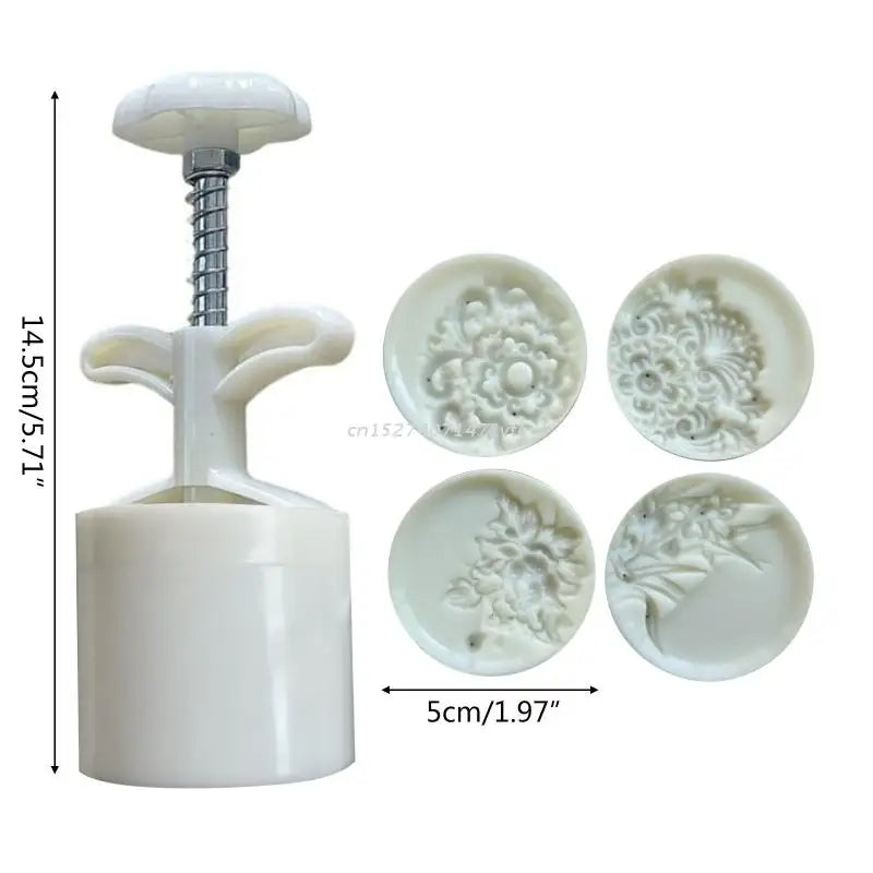 قوالب كعك القمر البلاستيكية