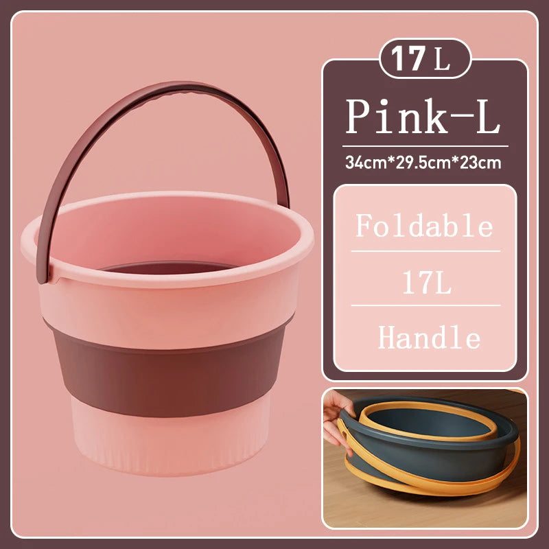 دلو قابل للطي