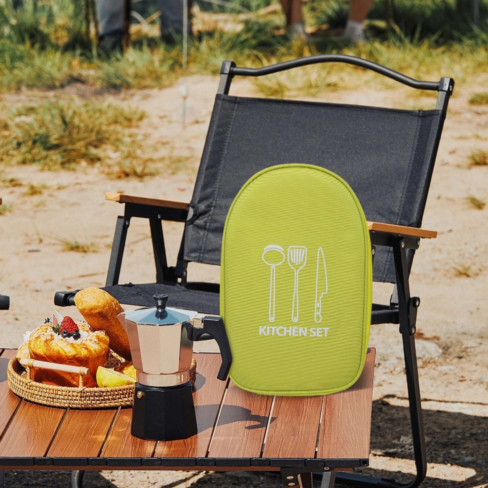 حقيبة أواني الطهي للتخييم