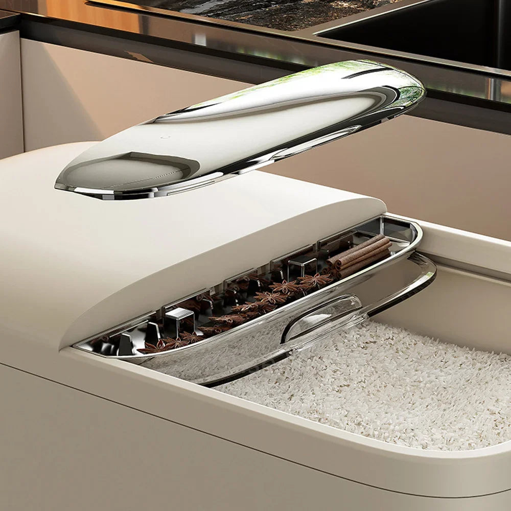 علبة تخزين الأرز