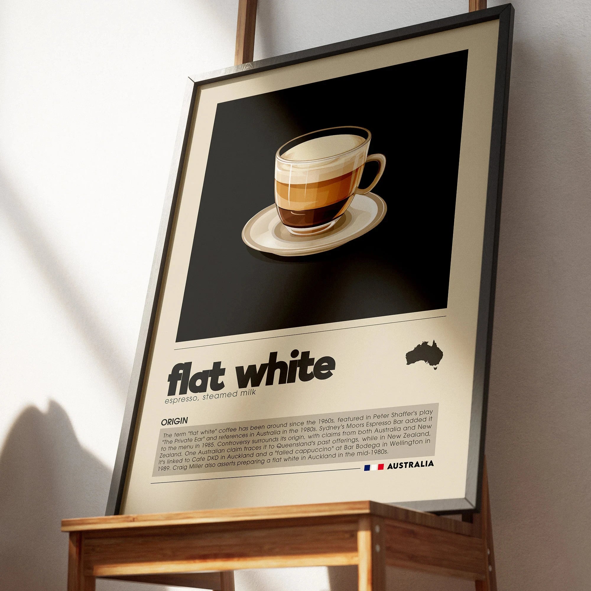 بوستر فني للقهوة