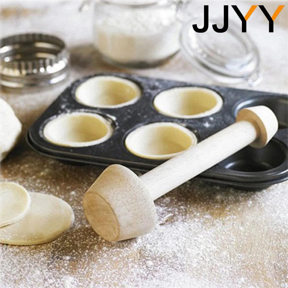 قالب تارت بيض خشبي