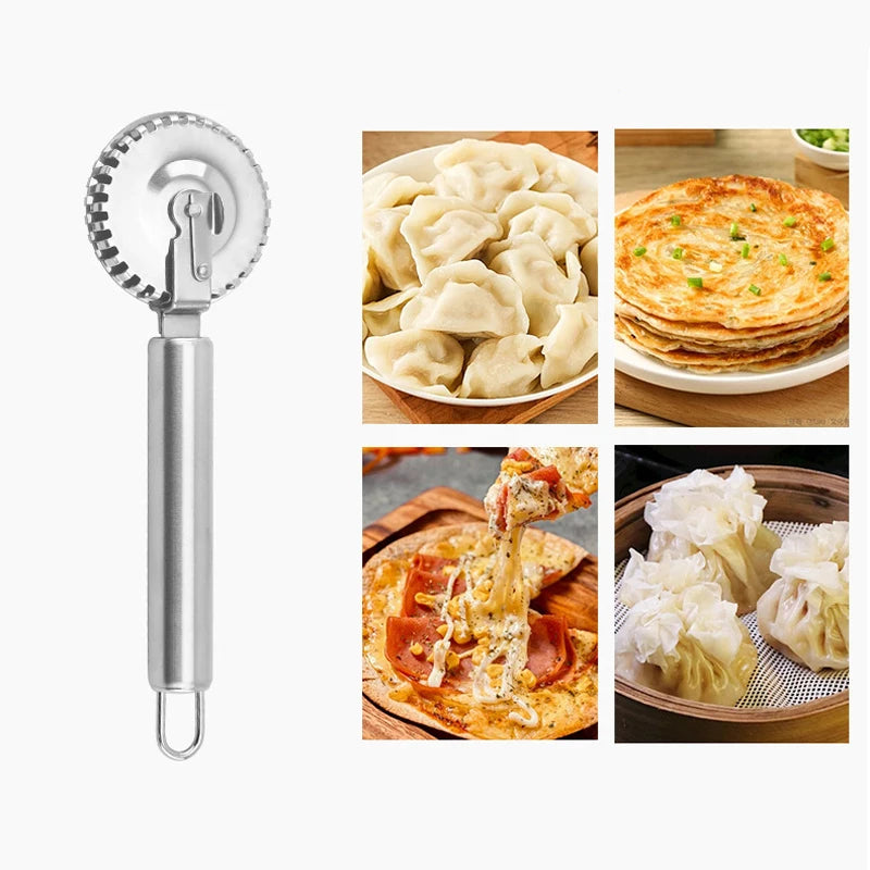 أداة تقطيع العجين بعجلة