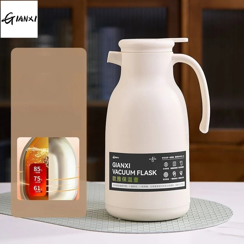 زجاجة حرارية بيضاء