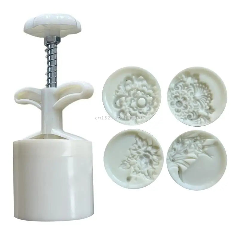 قوالب كعك القمر البلاستيكية