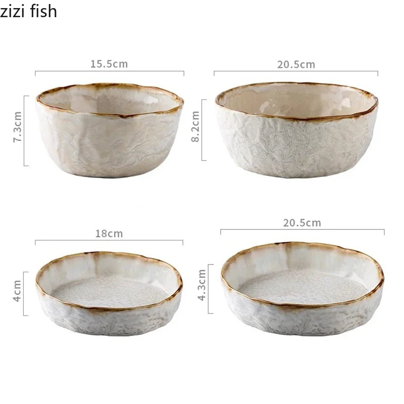 صحن عميق من السيراميك (Kiln Changes)