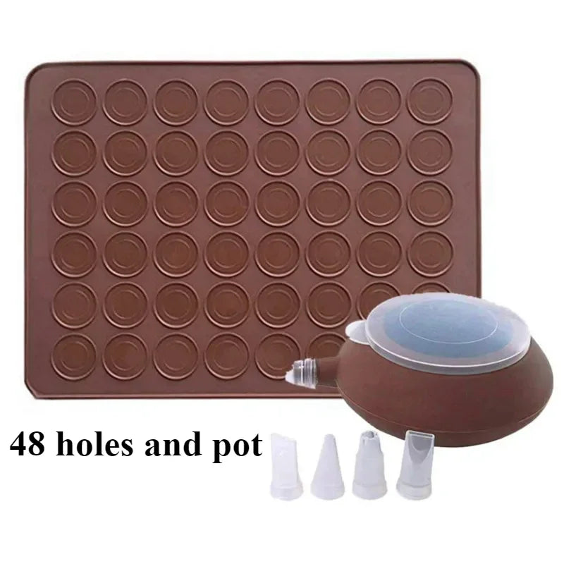 قالب سيليكون للماكرون مزخرف