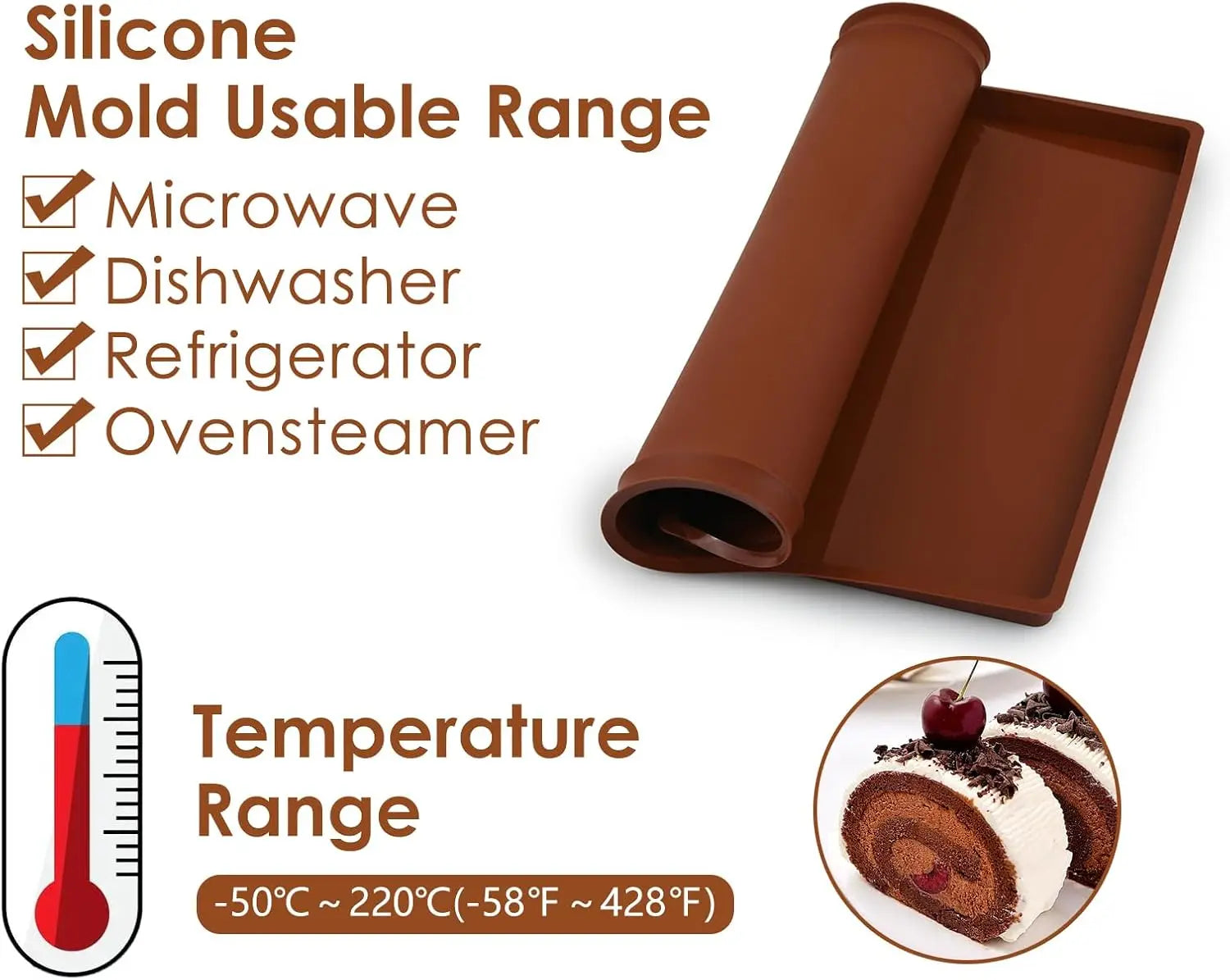 صينية خبز سيليكون كبيرة