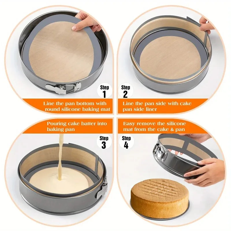 وسادة خبز سيليكون مناسبة لقوالب الكيك