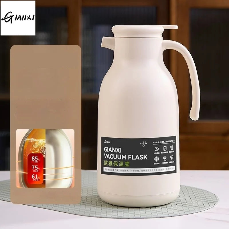 زجاجة حرارية بيضاء