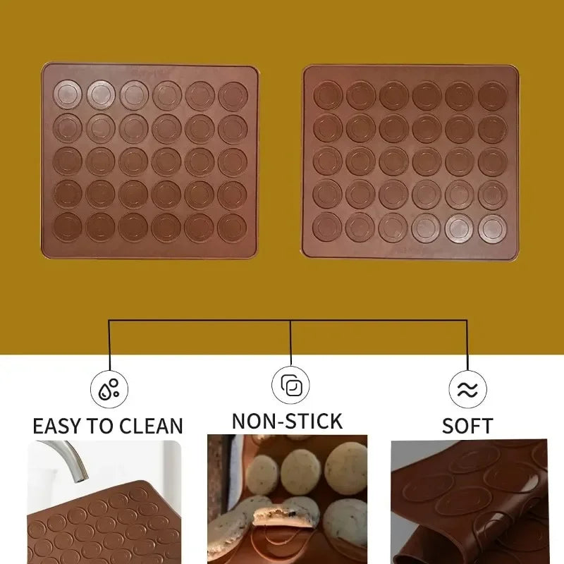 قالب سيليكون للماكرون مزخرف