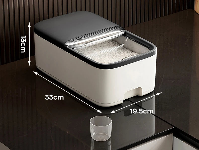 علبة تخزين الأرز