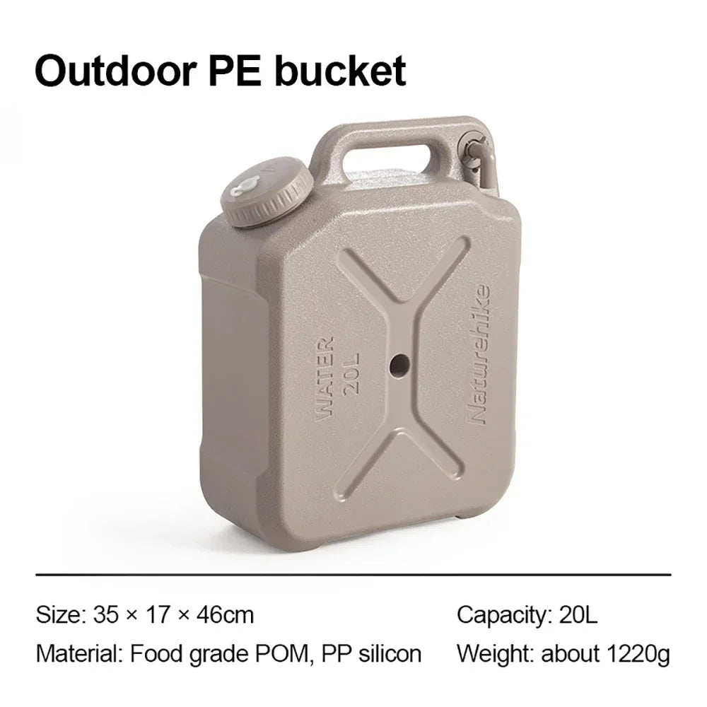 دلو مياه للتخييم